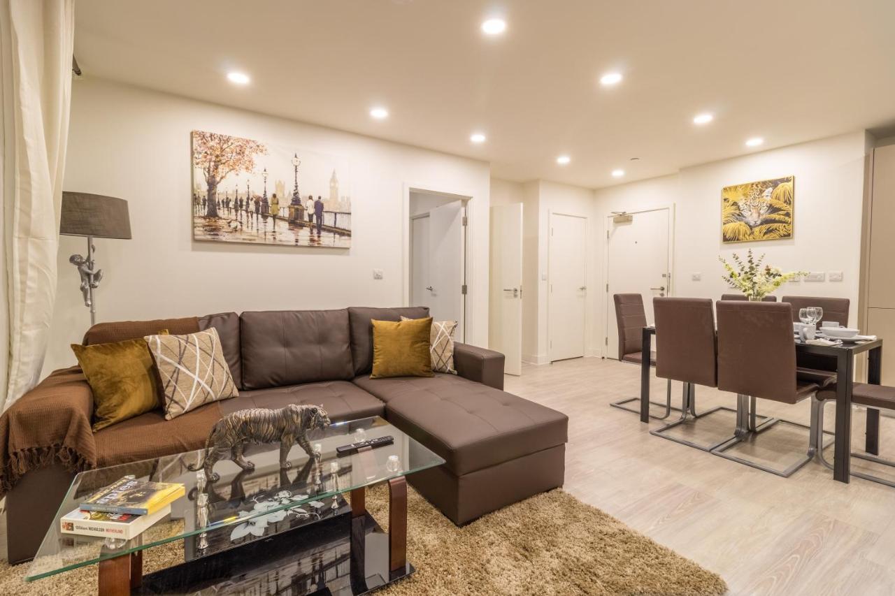 Virexxa Bedford Centre - Executive Suite - 2Bed Flat With Free Parking & Gym Exteriör bild